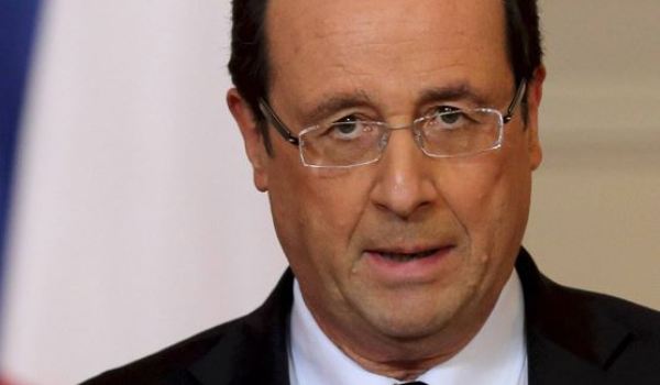 France's President Francois Hollande delivers a speech on the situation in Mali at the Elysee Palace in Paris, Friday, Jan. 11, 2013. French forces began backing Malian soldiers Friday in their fight against radical Islamists, drawing the former colonial power into a military operation to oust the al-Qaida-linked militants nine months after they seized control of northern Mali. French President Francois Hollande said that the operation would last