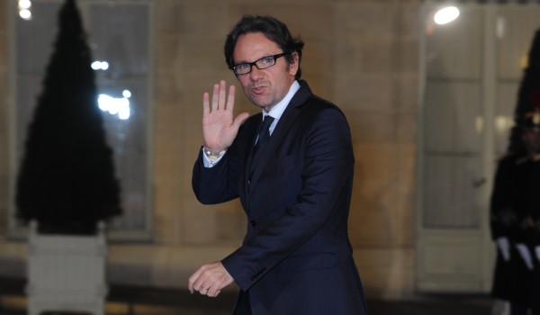 French Junior minister for consumer affairs and tourism Frederic Lefebvre arriving at a state dinner in honor of French Ivory Coast's President Alassane Ouattara at the Elysee Palace, in Paris, France on January 26, 2012 during first state visit of Alassane Ouattara in France. Photo by Mousse/ABACAPRESS.COM # 306042_020