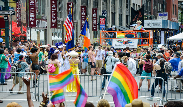 NY: KIEHL'S NYC PRIDE PARADE FLOAT