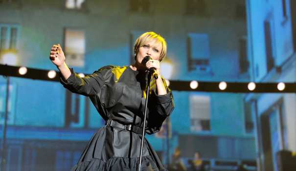 French singer Patricia Kaas sings Edith Piaf and performs live on stage at Le Trianon. Paris, France 15/11/2012/Credit:SADAKA EDMOND/SIPA/1211160917
