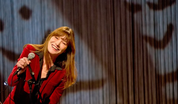 French singer Carla Bruni Sarkozy perfroms during a concert at Philharmonie im Gasteig in Munich, Germany, 15 March 2014. Bruni is on tour in Germany to promote her latest album entitled 'Little French Songs'. Photo by Tobias Hase/DPA/ABACAUSA.COM