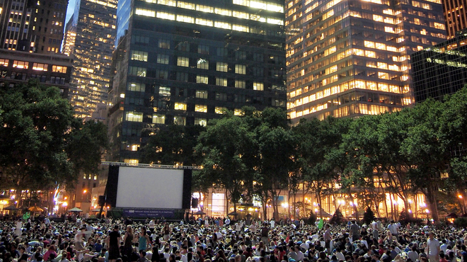 bryant park screening