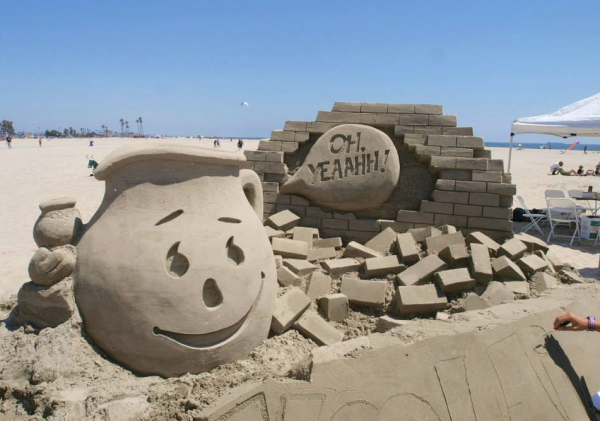 Great Sand Sculpture Contest 2013