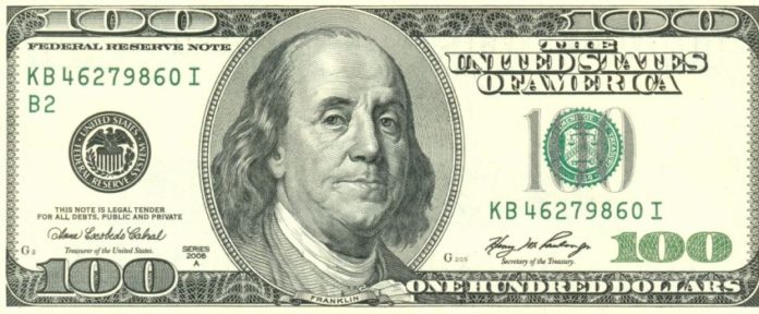 100 dollars