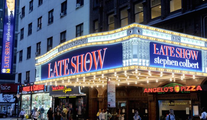 Stephen Colbert Marquis Fully Lit - NYC