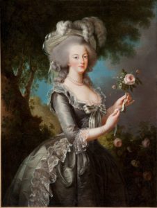 Marie-Antoinette à la rose/Vigée le Brun