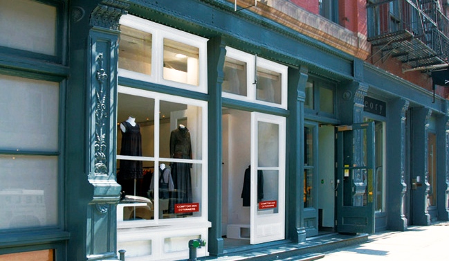 La boutique Comptoir à SoHo