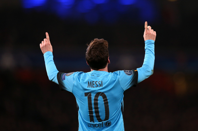 Arsenal v Barcelona - UEFA Champions League - Round of 16 - First Leg - Emirates Stadium