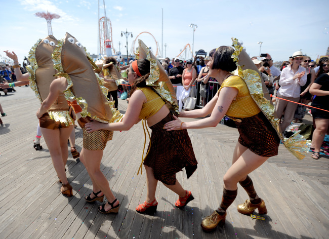 Mermaid Parade à Coney Island
