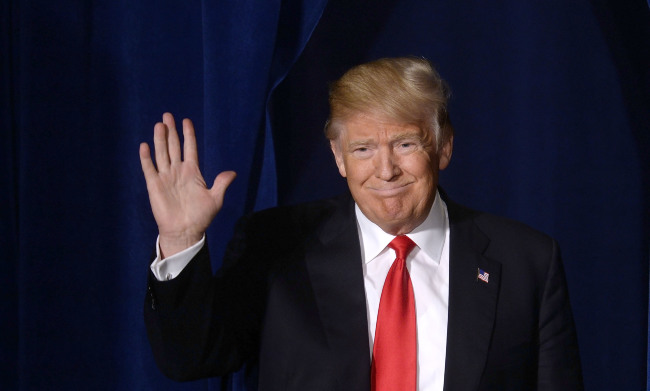 2016 Presidential candidate Donald Trump speaks on foreign policy - DC