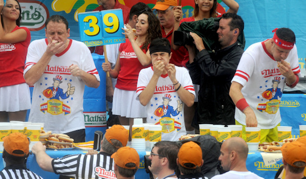 2014 Nathan's Hot Dog Eating Contest - New York