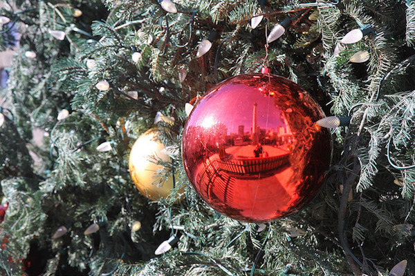 Le sapin de Noël sur Union Square
