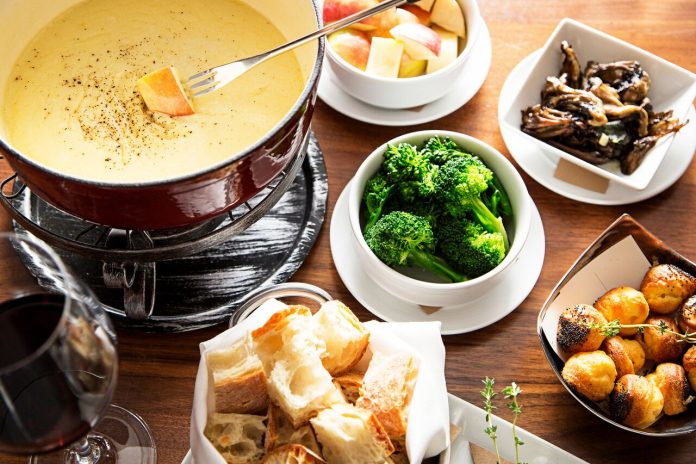 Fondue au restaurant Garrison a Washington