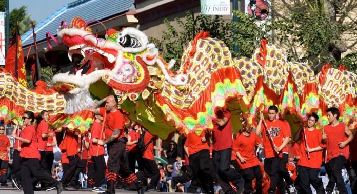 Golden Dragon parade