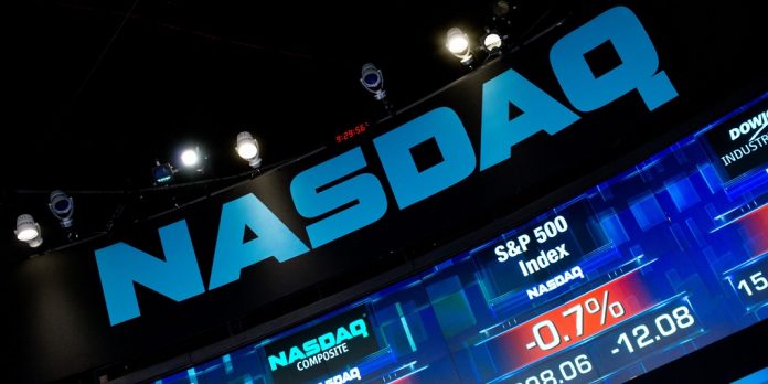 Deepak Chopra And Martine Dubin Ring The NASDAQ Opening Bell