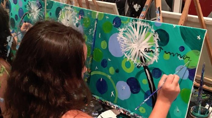 paint and sip