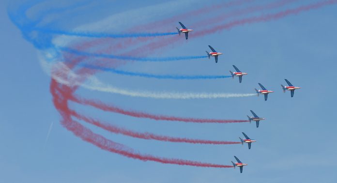 La Patrouille De France En Tournee Dans Le Ciel Americain French Morning Us