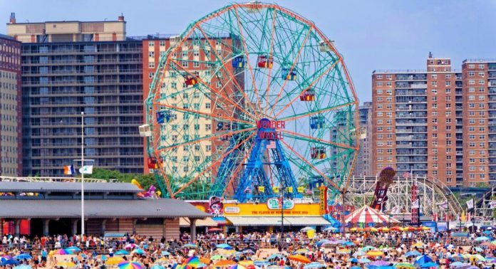 Coney island opening ceremony