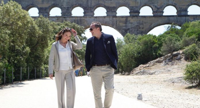Diane Lane et Arnaud Viard dans