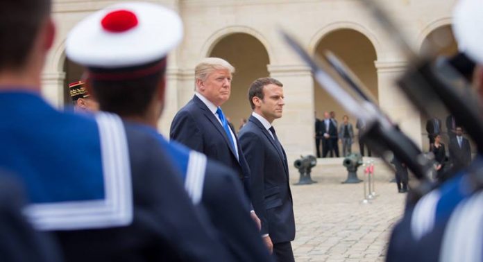 Macron Trump
