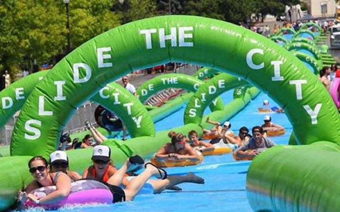 waterslide