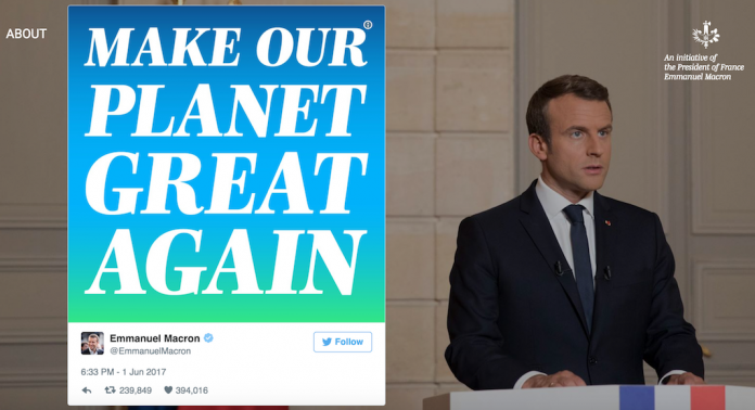 macron-make-our-planet-great-again