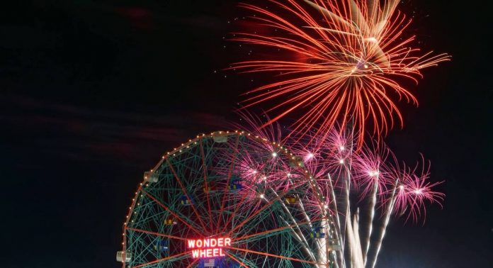 Coney Island Friday Night Fireworks