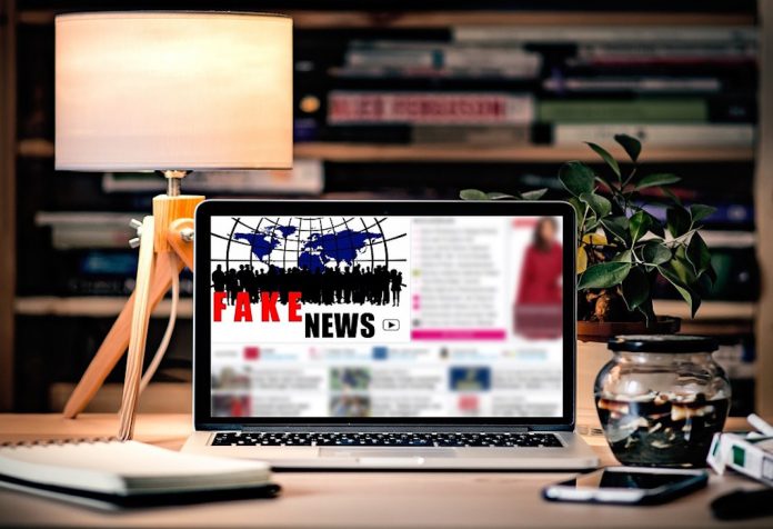 Internet Computer Laptop Media Fake News Fake