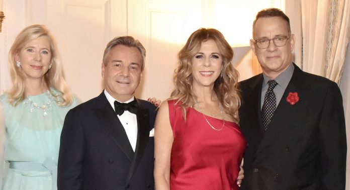 Dorothea de la Houssaye, Franck Laverdin, Rita Wilson, Tom Hanks