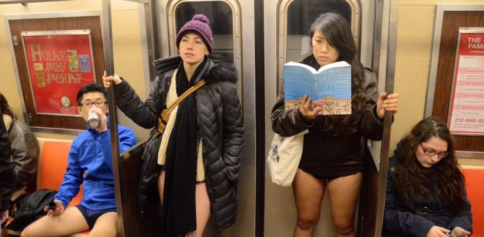 no pants