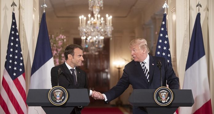Macron Trump