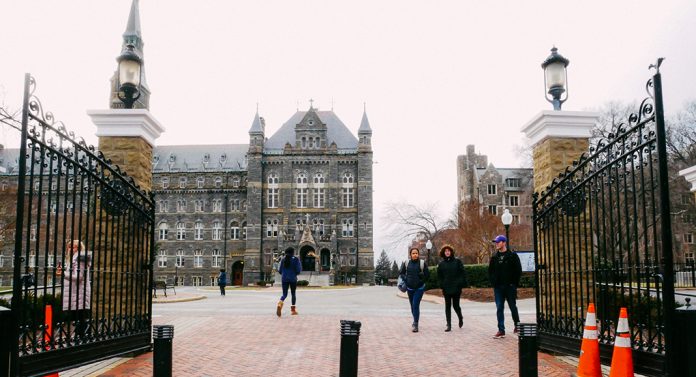 georgetown university washington dc Crédit: Nastasia Peteuil