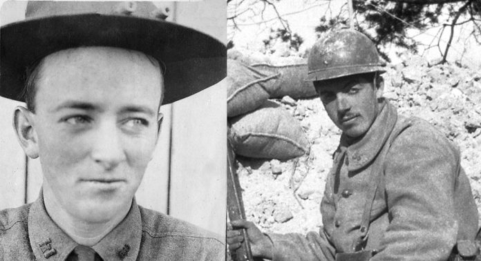 Plongée dans les archives d'un jeune poilu et d'un doughboy