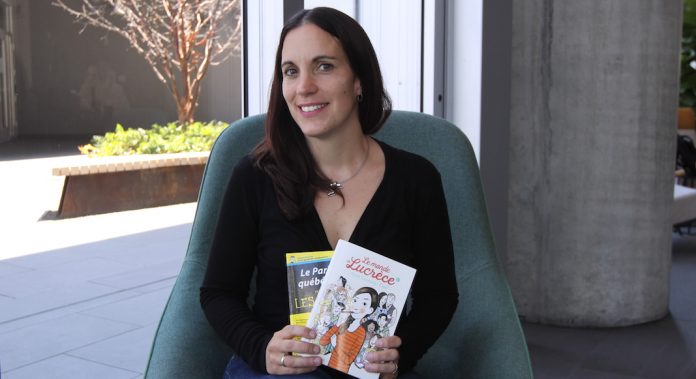 Sara Bourg, créatrice de Bookotroc