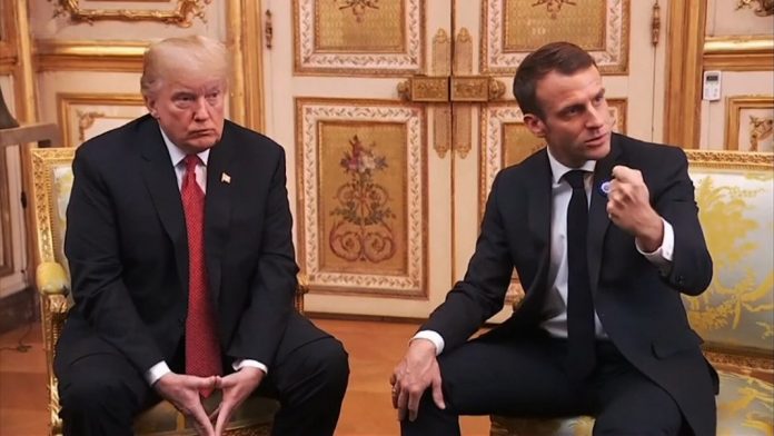 trump macron