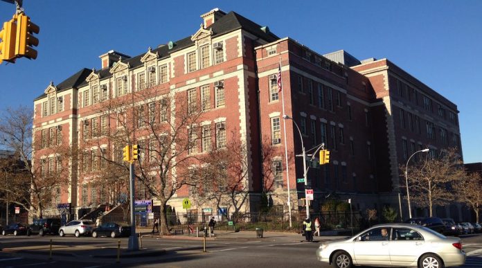 Sunset Park Prep is a small middle school overlooking busy 4th Avenue.
