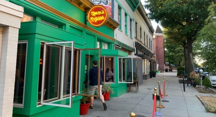 queen english restaurant DC