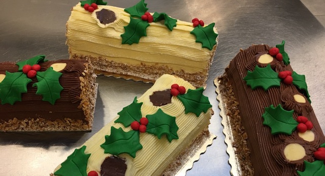 A Dieppe, la bûche de Noël signée par un pâtissier et un graffeur