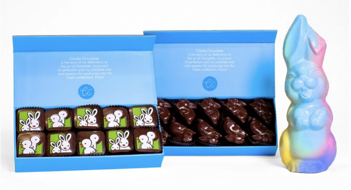 Les chocolats de Pâques de Charles chocolates
