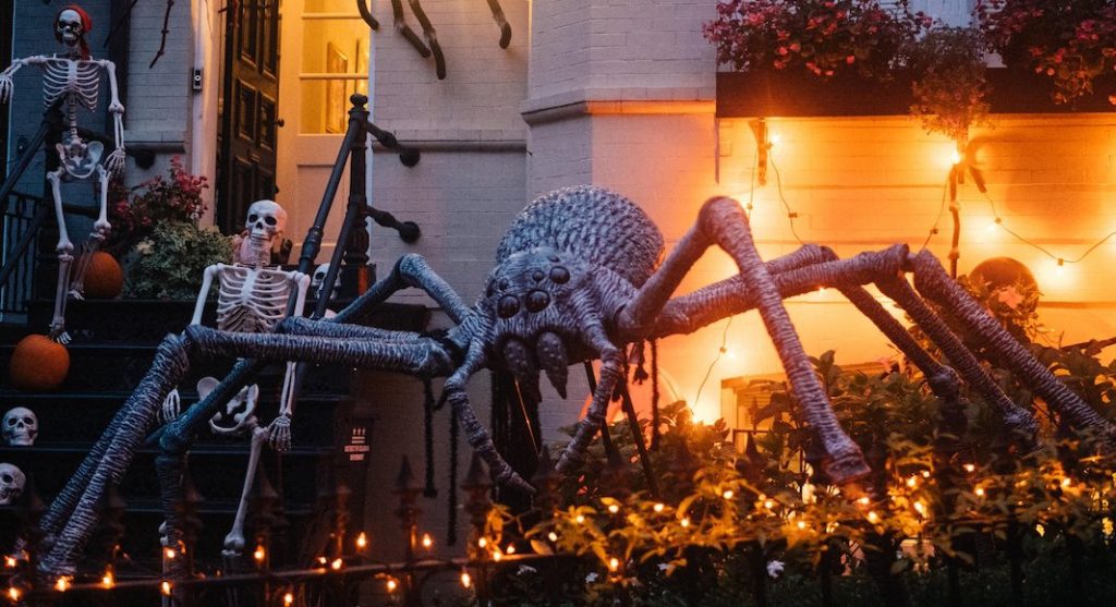 Une maison décorée à Georgetown, Washington DC. (Crédit: Nastasia Peteuil)