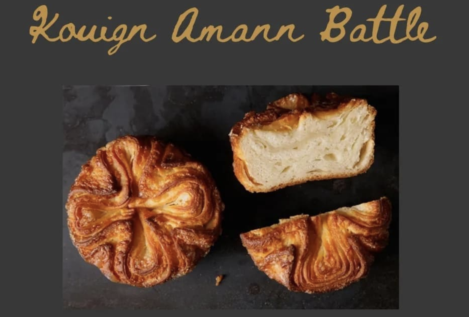 Concours du meilleur kouign amann 2022 à New York French Morning US