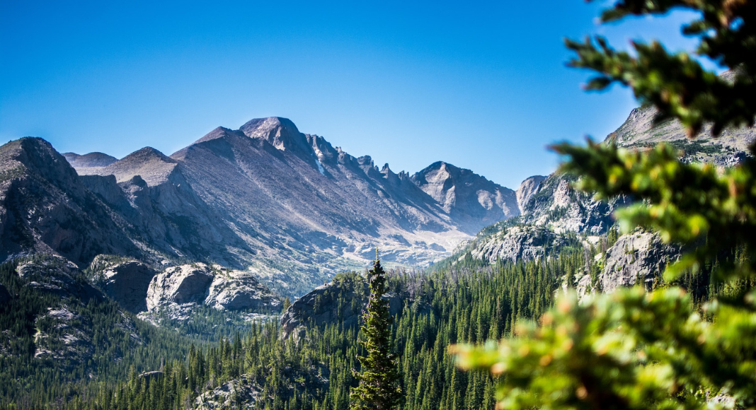 Panorama parc national Rocky Mountain