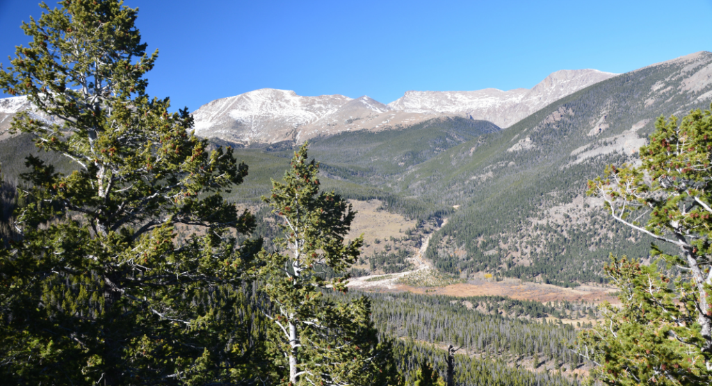Vallée parc national Rocky Mountain