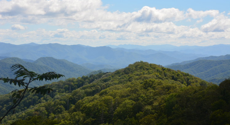 Point de vue Smoky Mountains