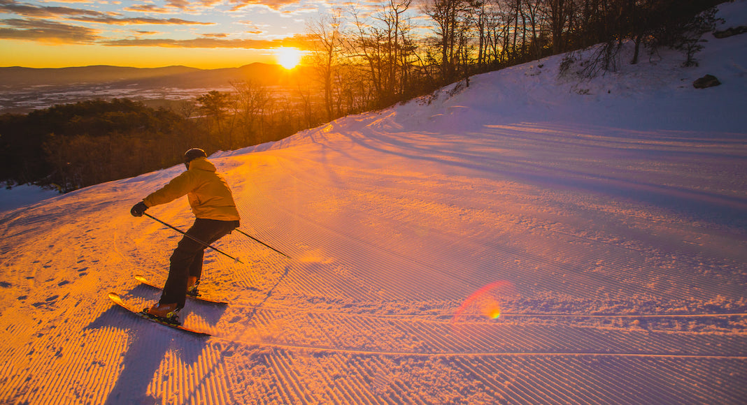 Des leçons de ski sont également proposées pour 134 dollars de l'heure © Massanutten Resort