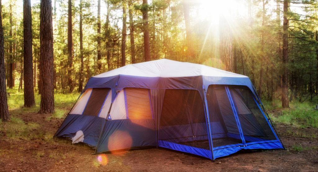 Camper en famille