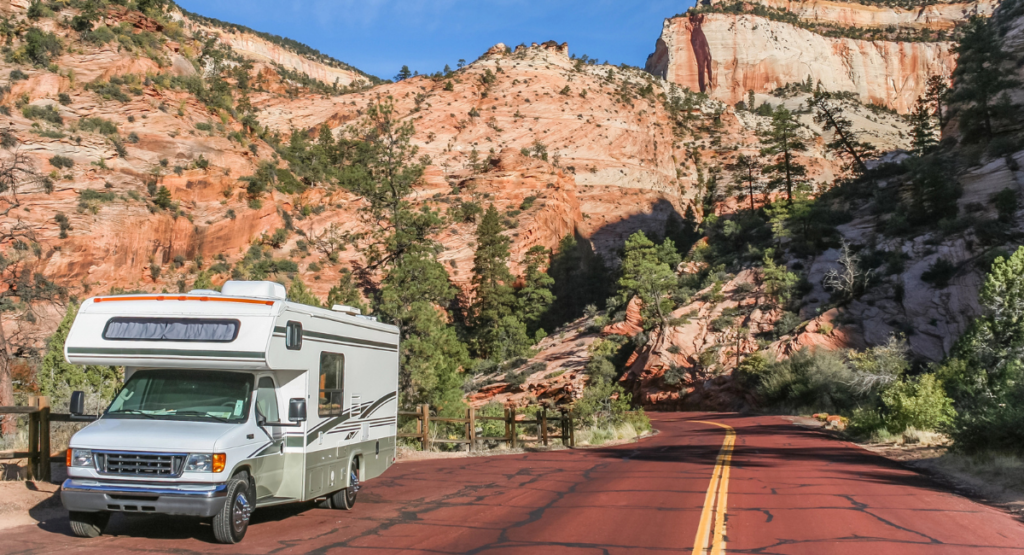 Voyage en van à Zion